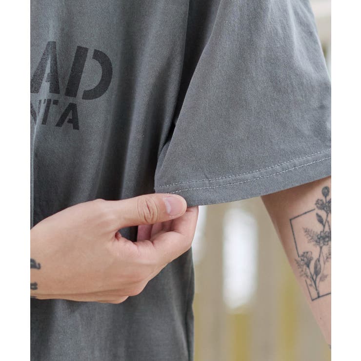 ステンシルロゴグラフィックT(SS) | WEGO【MEN】 | 詳細画像5 