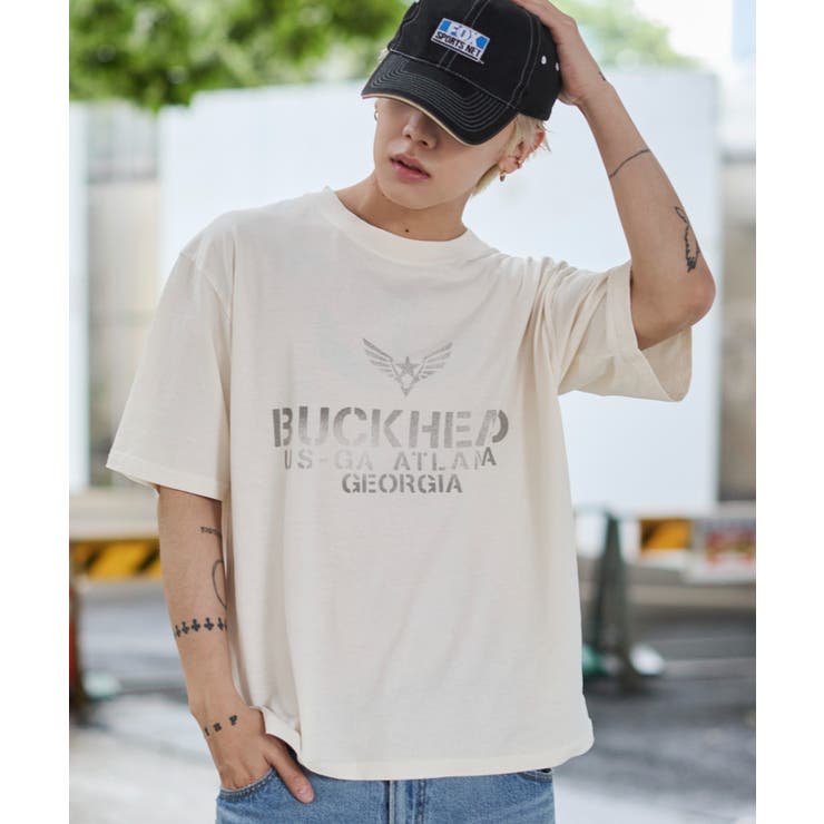 ステンシルロゴグラフィックT(SS) | WEGO【MEN】 | 詳細画像7 