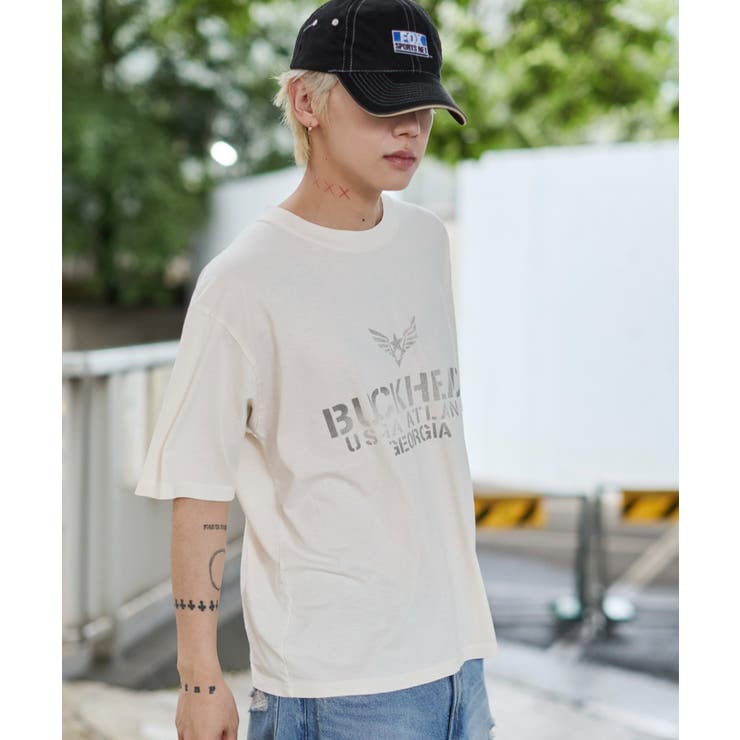 ステンシルロゴグラフィックT(SS) | WEGO【MEN】 | 詳細画像9 