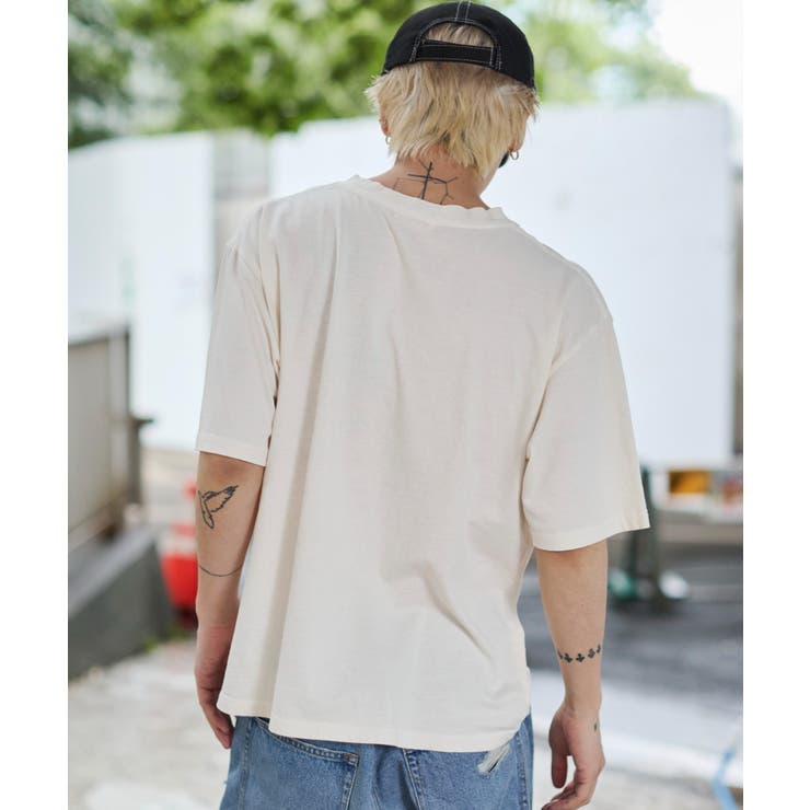 ステンシルロゴグラフィックT(SS) | WEGO【MEN】 | 詳細画像10 