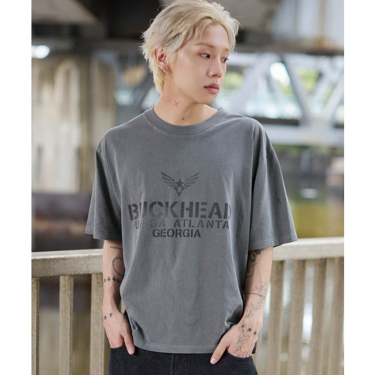 ステンシルロゴグラフィックT(SS) | WEGO【MEN】 | 詳細画像14 