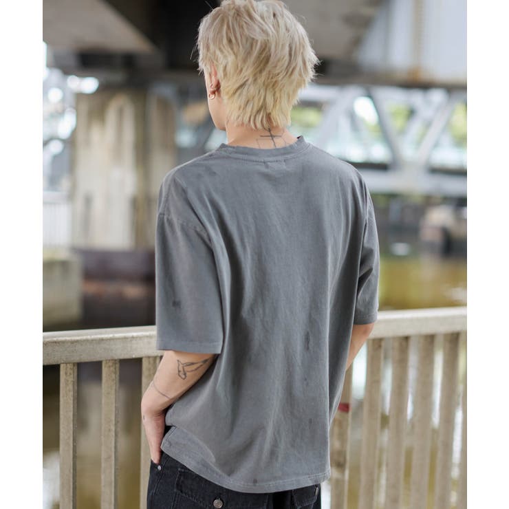 ステンシルロゴグラフィックT(SS) | WEGO【MEN】 | 詳細画像17 