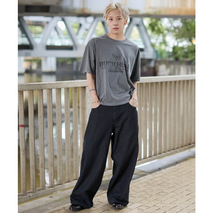 ステンシルロゴグラフィックT(SS) | WEGO【MEN】 | 詳細画像18 
