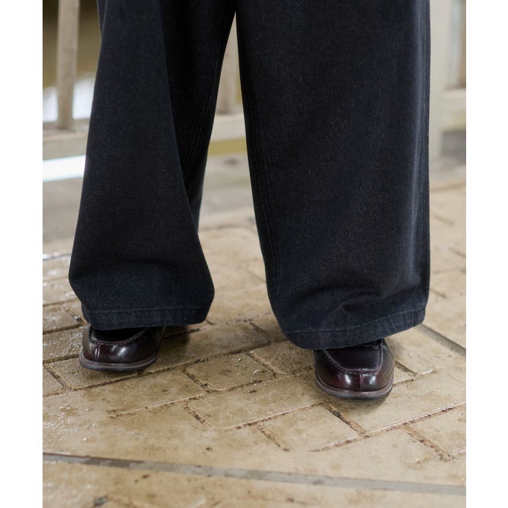 リベットチャームバギーデニムパンツ | WEGO【MEN】 | 詳細画像6 