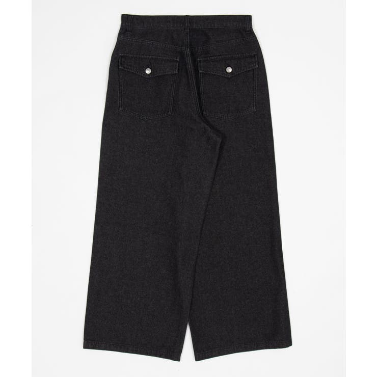 リベットチャームバギーデニムパンツ | WEGO【MEN】 | 詳細画像17 