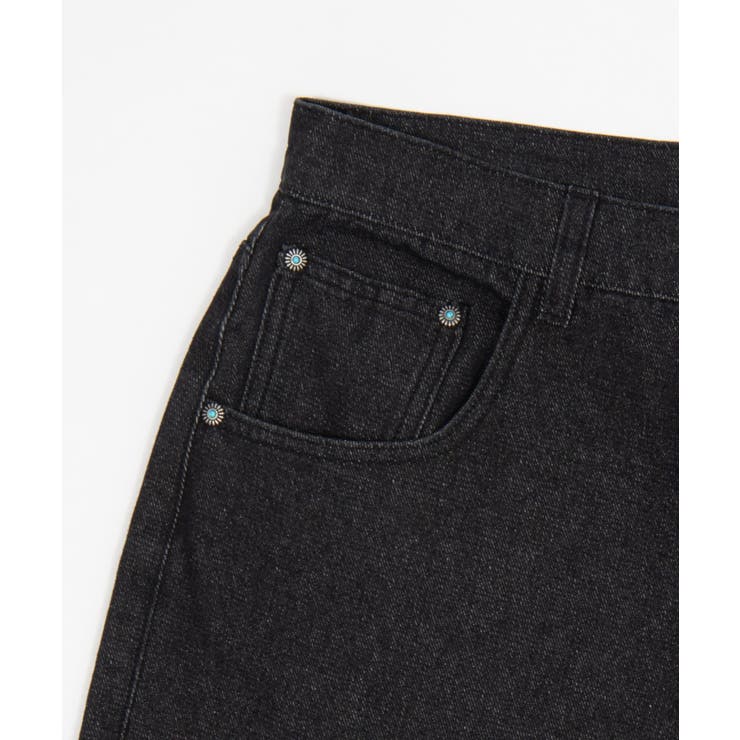 リベットチャームバギーデニムパンツ | WEGO【MEN】 | 詳細画像20 