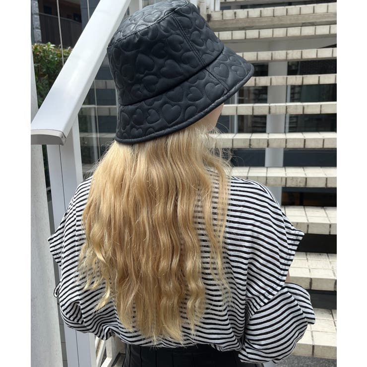 WC】ハートキルティングハット 韓国 韓国ファッション[品番：WG010085506]｜WEGO【WOMEN】（ウィゴー ）のレディースファッション通販｜SHOPLIST（ショップリスト）