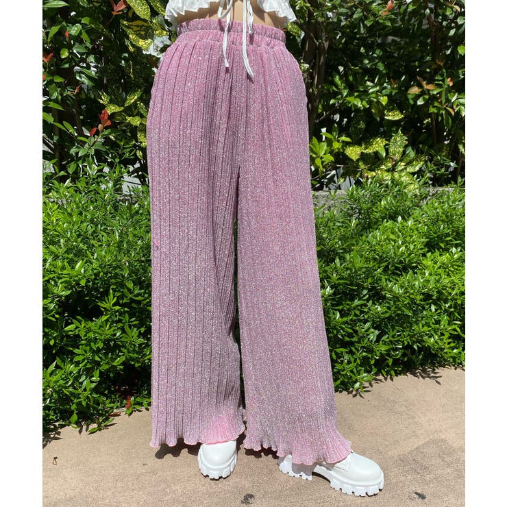 PLEATS PLEASE 蛍光ピンク パンツ サルエルパンツ 3