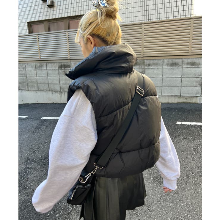 WC】コンパクトダウンライクベスト 韓国 韓国ファッション[品番