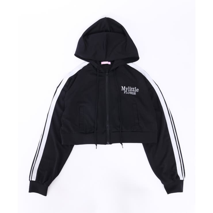 ショートジャージトップ 韓国 韓国ファッション[品番