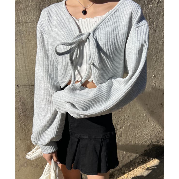 リボンボレロカーディガン 韓国 韓国ファッション | WEGO【WOMEN】 | 詳細画像27 