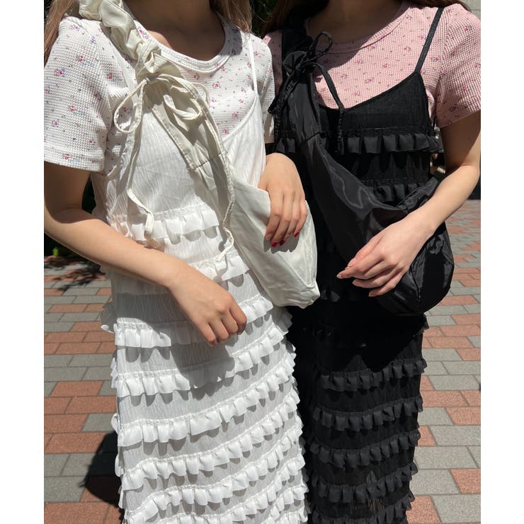 ナイロンギャザーショルダー 韓国 韓国ファッション | WEGO【WOMEN】 | 詳細画像27 