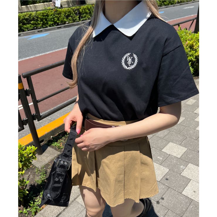 レディース　トップス　ポロシャツ　夏服　襟付き　ゴルフウェア　韓国