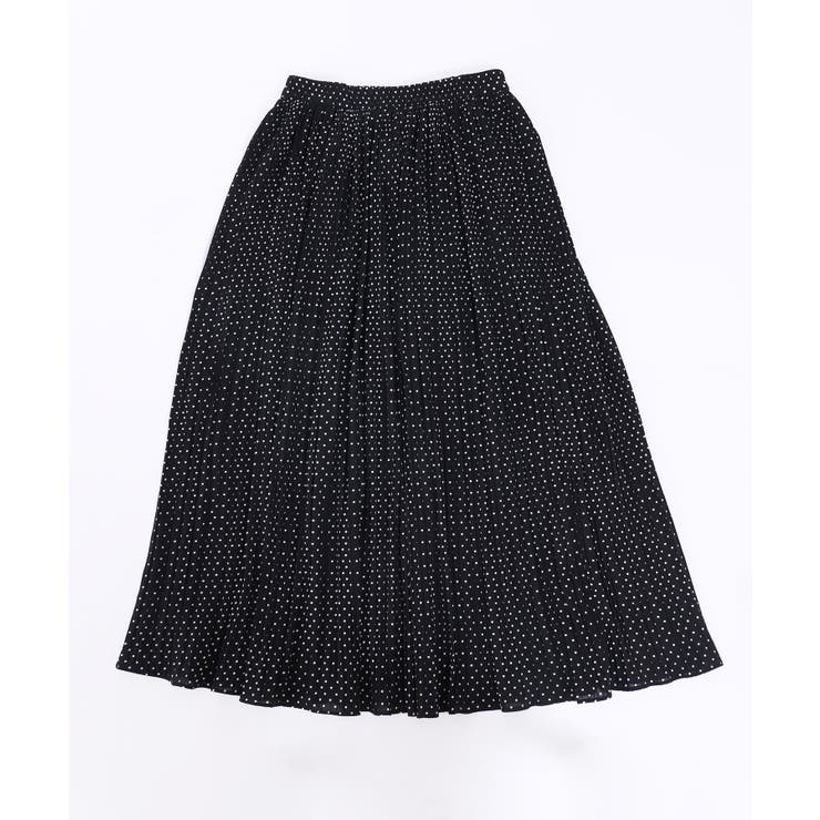 直営店*Dolce & Gabbana*ドットプリントロンゲットスカート黒♪ 直営店*Dolce & Gabbana*ドットプリントロンゲットスカート黒♪