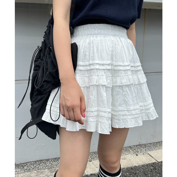 ◆人気×大人可愛い◆【CHANEL】コットン ニット ミニスカート コットンレースティアードミニスカート – WEGO ONLINE STORE
