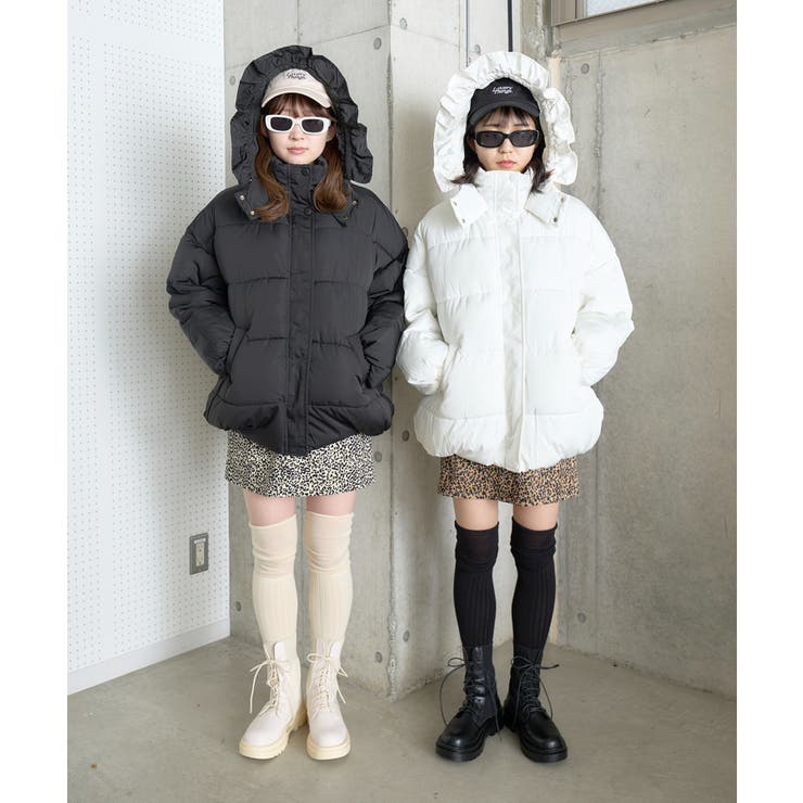 【WC】フリルフェイクダウンジャケット | WEGO【WOMEN】 | 詳細画像2 