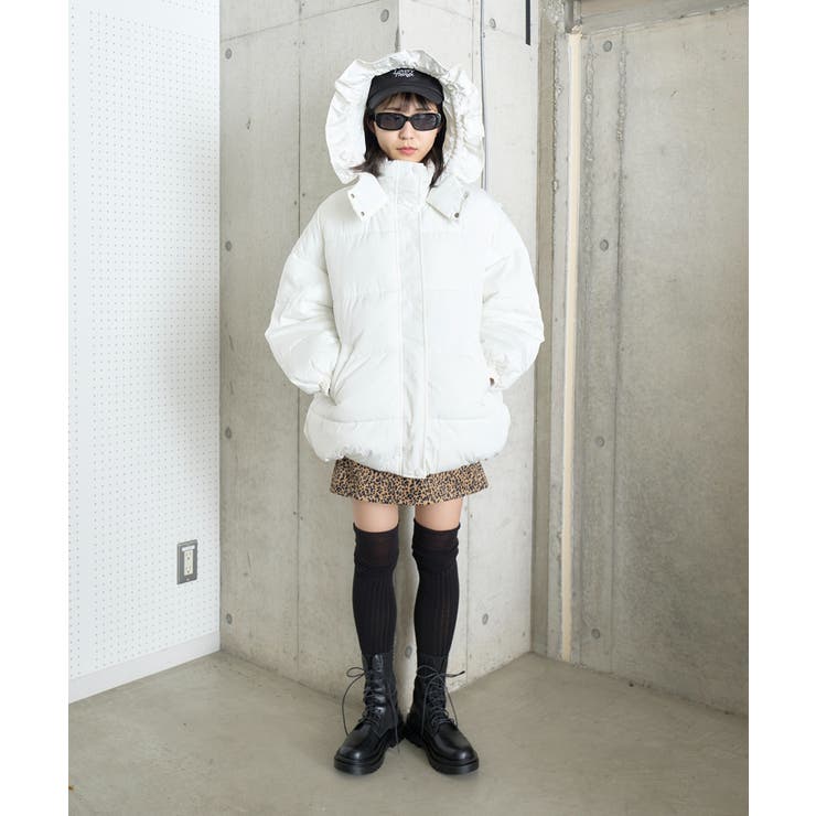 【WC】フリルフェイクダウンジャケット | WEGO【WOMEN】 | 詳細画像3 
