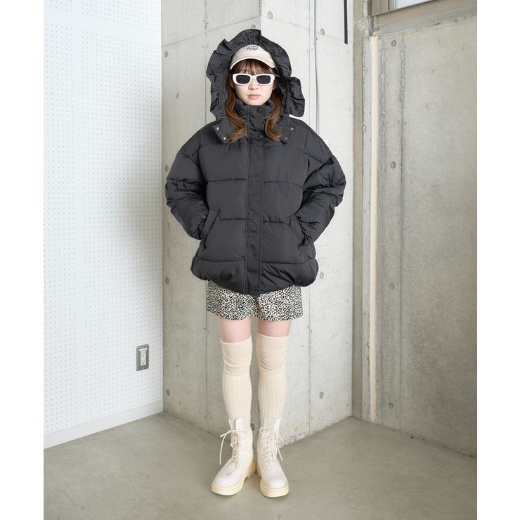 WC】フリルフェイクダウンジャケット[品番：WG010088885]｜WEGO【WOMEN