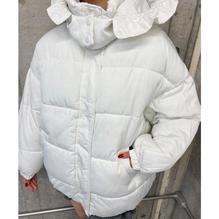 【WC】フリルフェイクダウンジャケット | WEGO【WOMEN】 | 詳細画像13 