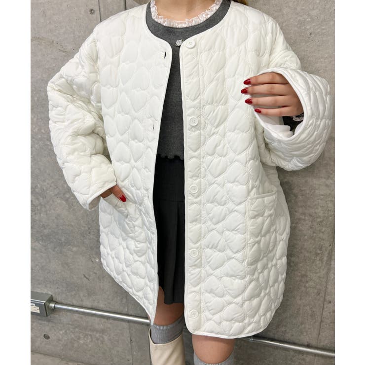 WC】ハートキルトジャケット[品番：WG010088893]｜WEGO【WOMEN