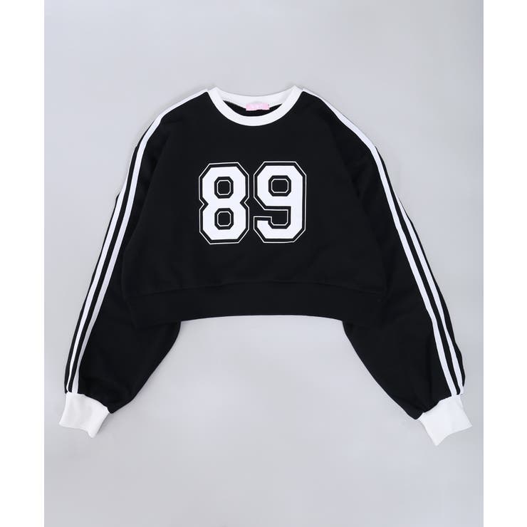 2ラインナンバリングショートスウェット 韓国 韓国ファッション | WEGO【WOMEN】 | 詳細画像4 