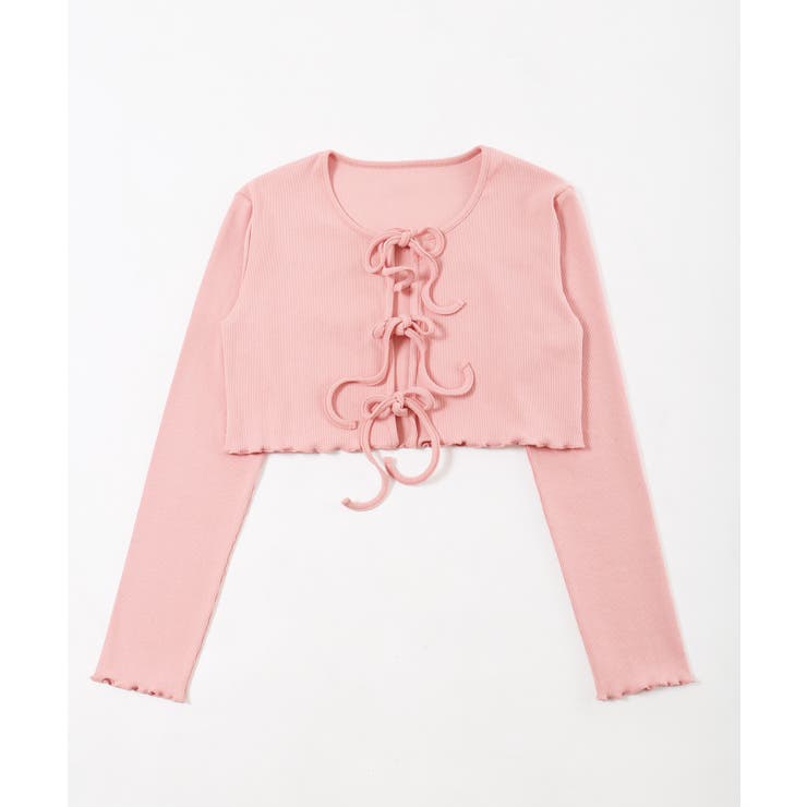 フロントリボンリブカーディガン 韓国 韓国ファッション | WEGO【WOMEN】 | 詳細画像25 