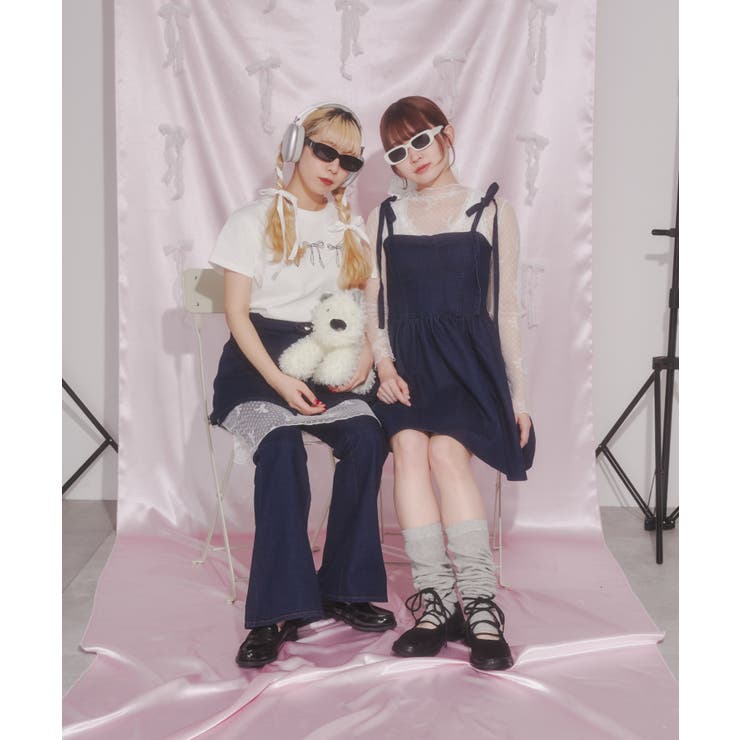 NICOLE whiteトップス＆パンツセットアップドレス　Dorry Doll NICOLE whiteトップス＆パンツセットアップドレス Dorry Doll