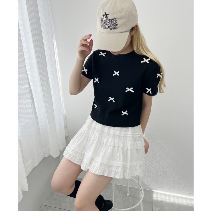 可愛い コットンレース  フェミニン ミニスカート ２色 コットンレースミニスカート – PARK by one way（パークバイ