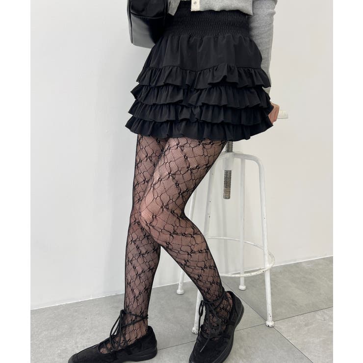ブラック | 【WC】レースタイツ 韓国 韓国ファッション | WEGO【WOMEN】