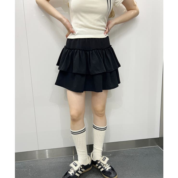 é frill skirt pants （2color） | épine