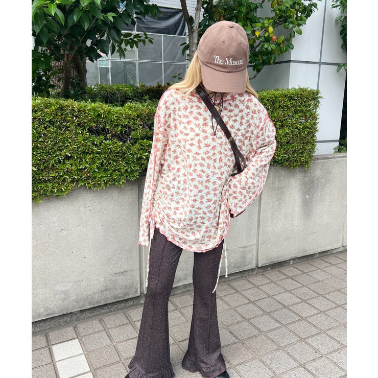 【WC】花柄メロウトップス 韓国 韓国ファッション | WEGO【WOMEN】 | 詳細画像13 