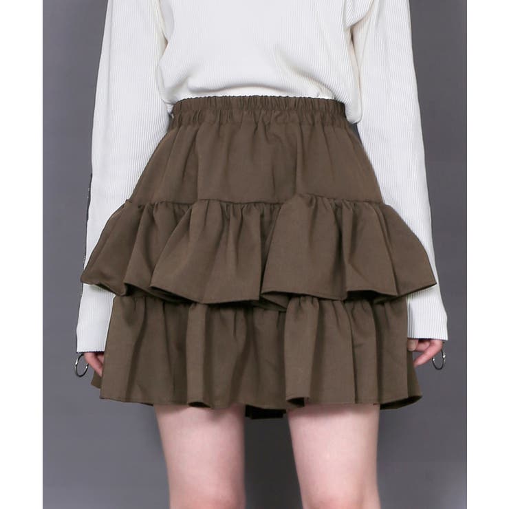 ボリュームフリルミニスカート[品番：WG010091295]｜WEGO【WOMEN