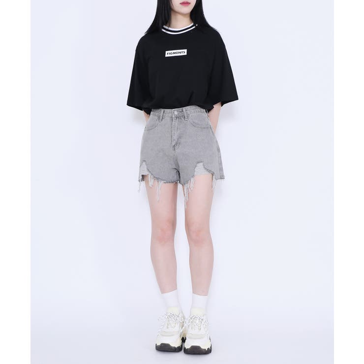 ダメージデニムショートパンツ [品番：WG010091380]｜WEGO【WOMEN】（ウィゴー）のレディースファッション通販｜SHOPLIST（ショップリスト）