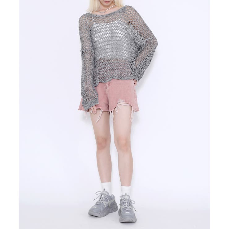 ダメージデニムショートパンツ | WEGO【WOMEN】 | 詳細画像6 