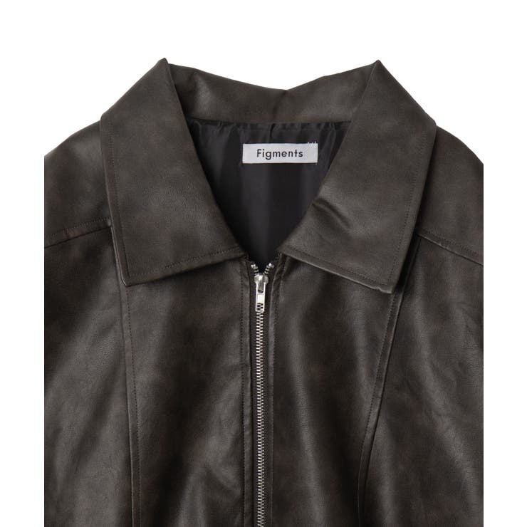 ヴィンテージフェイクレザージャケット | WEGO【WOMEN】 | 詳細画像20 