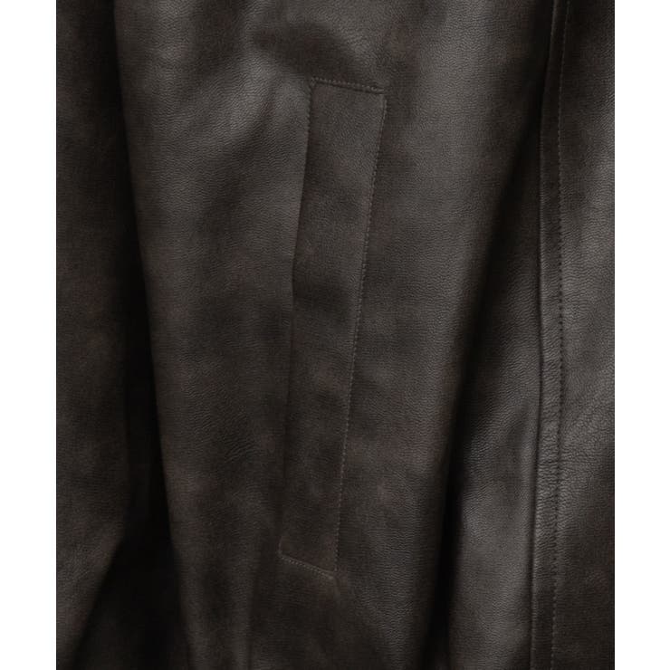 ヴィンテージフェイクレザージャケット | WEGO【WOMEN】 | 詳細画像21 