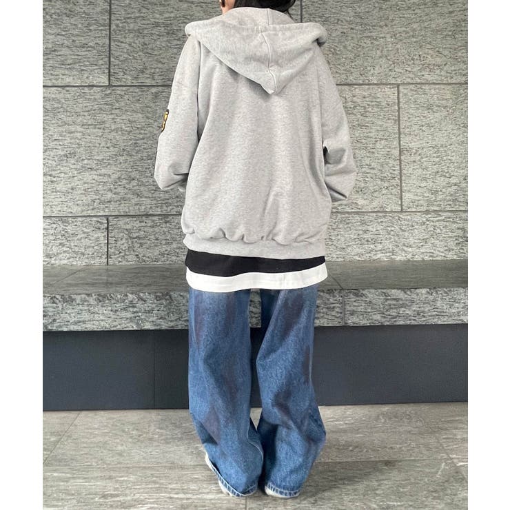 Figments】ワッペンビッグZIPパーカー[品番：WG010091449]｜WEGO