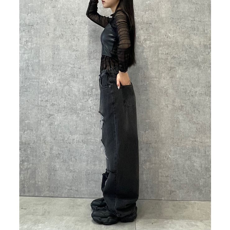 フェイクレザービスチェ[品番：WG010091461]｜WEGO【WOMEN】（ウィゴー