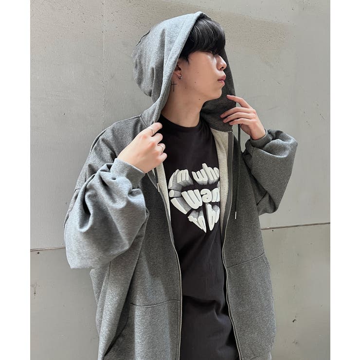 Figments】グリッタービッグZIPパーカー [品番：WG010091492]｜WEGO【WOMEN】（ウィゴー）のレディースファッション通販｜SHOPLIST（ショップリスト）
