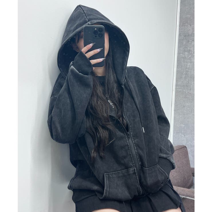 Figments】ピグメントZIPパーカー [品番：WG010091601]｜WEGO【WOMEN】（ウィゴー）のレディースファッション通販｜SHOPLIST（ショップリスト）