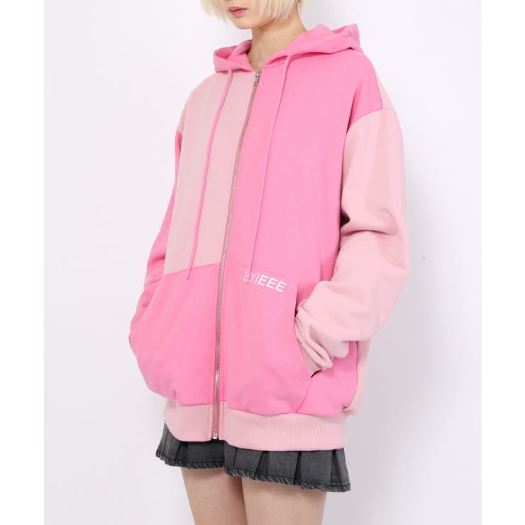 新品　EXIEEE　　ジップパーカー　　Lサイズ　EXIT 新品EXIEEEジップパーカーLサイズEXIT
