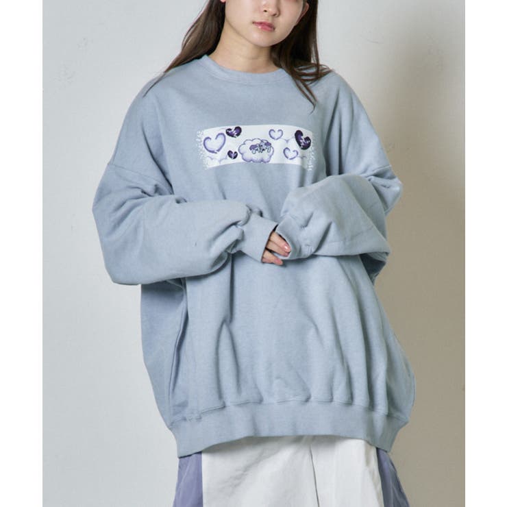 サックス | 大不幸スウェット | WEGO【WOMEN】