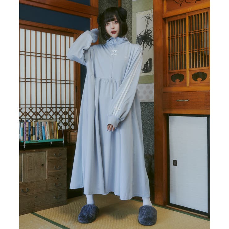 Whinny】カリスマパンダのニートワンピ[品番：WG010089889]｜WEGO