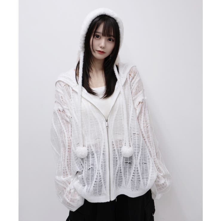 hysterics/蜘蛛の巣ニットタンク hysterics/蜘蛛の巣ニットタンク hysterics/蜘蛛の巣ニット