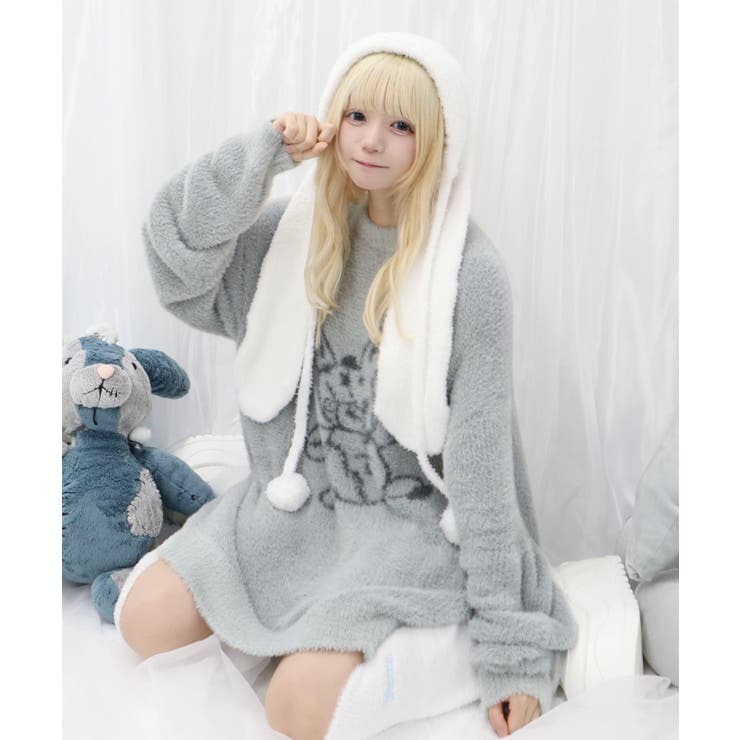 とろとろ闇うさぎ | WEGO【WOMEN】 | 詳細画像4 