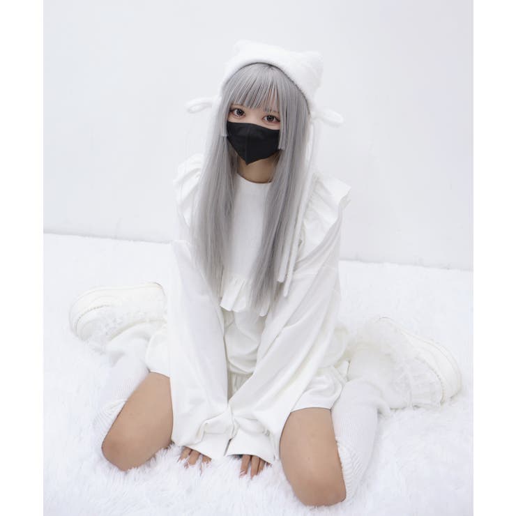 Whinny フリフリダイナマイトよだれかけ Whinny/フリフリダイナマイトよだれかけ（スウェット）｜Whinny