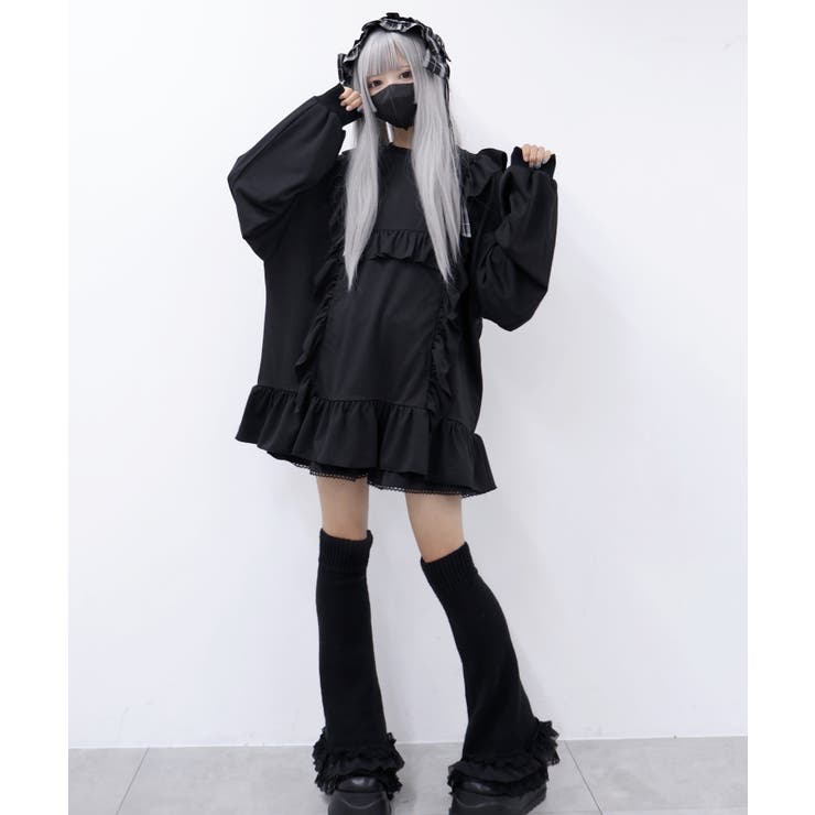 Whinny フリフリダイナマイトよだれかけ Whinny/フリフリダイナマイトよだれかけ（スウェット）｜Whinny