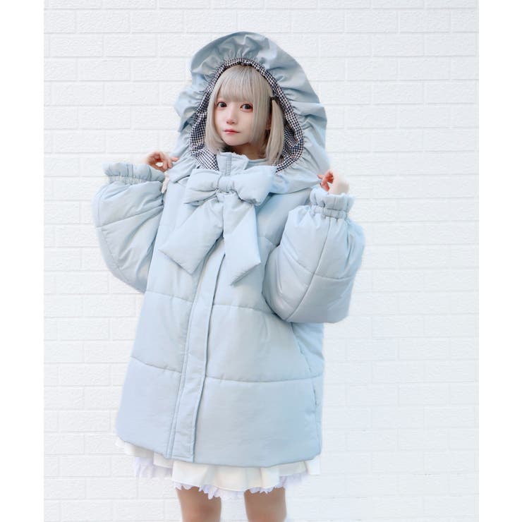 爆リボンわたあめアウター[品番：WG010093083]｜WEGO【WOMEN