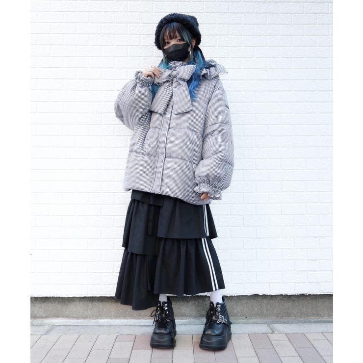 Whinny 爆リボンわたあめアウター 爆リボンわたあめアウター[品番：WG010093083]｜WEGO【WOMEN