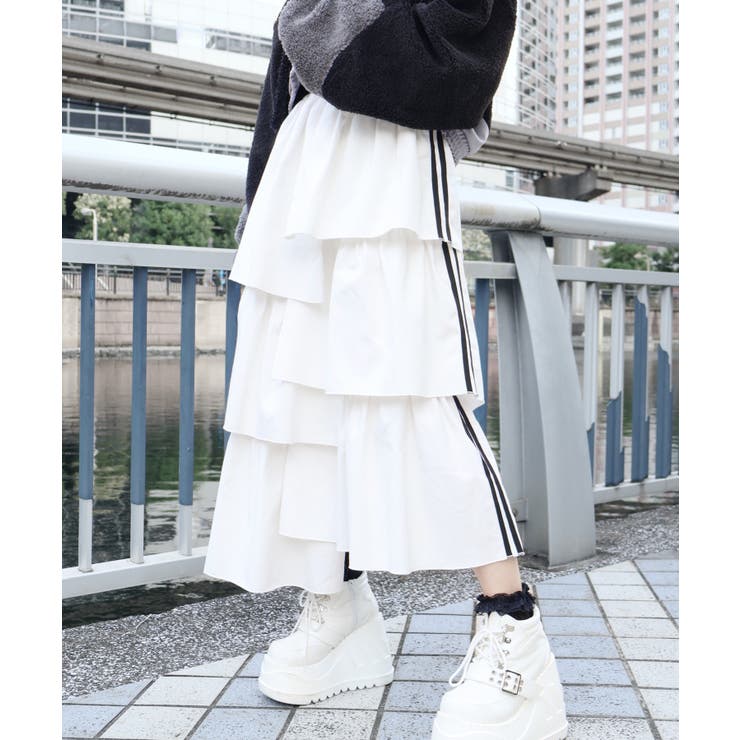 ニートドレッシングスカート[品番：WG010093084]｜WEGO【WOMEN